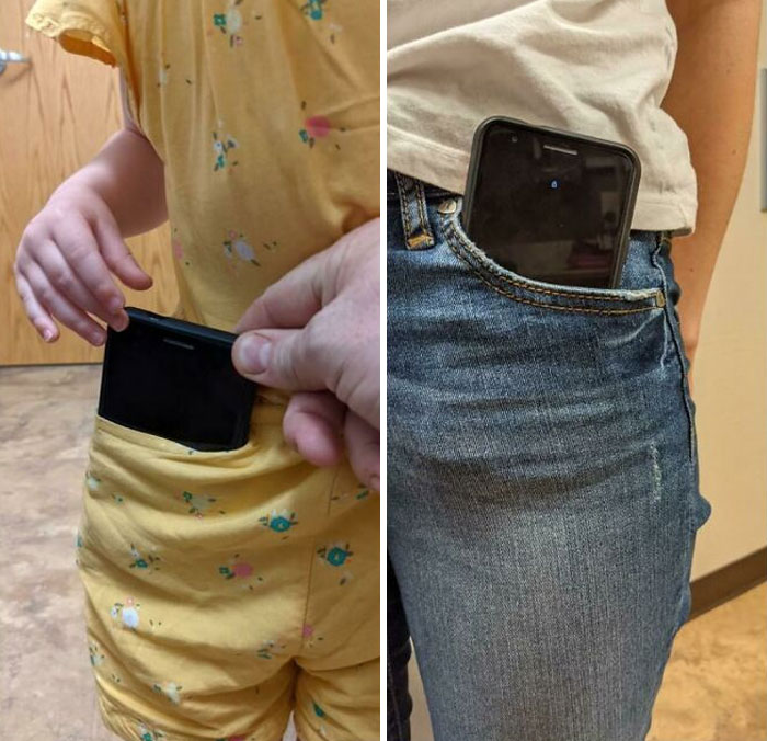 My 2-Year-Old Daughter's Pockets Are Bigger Than My Wife's