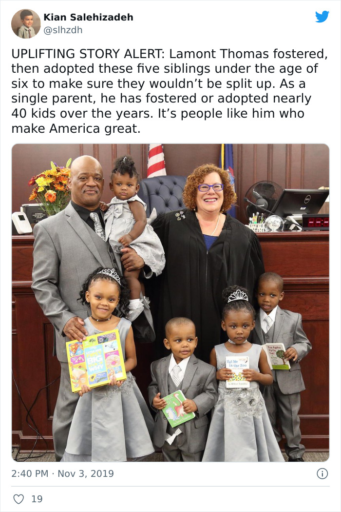 Buffalo Man Adopts 5 Siblings So They Won't Be Split Up In The System