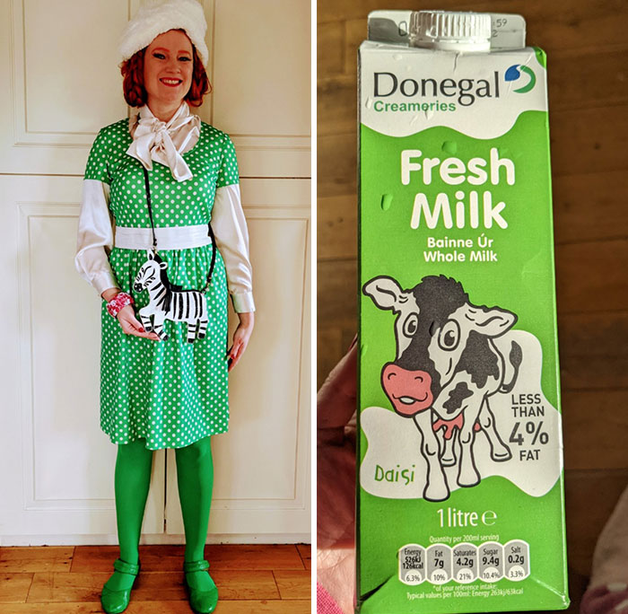 Carton Of Donegal Creameries Milk