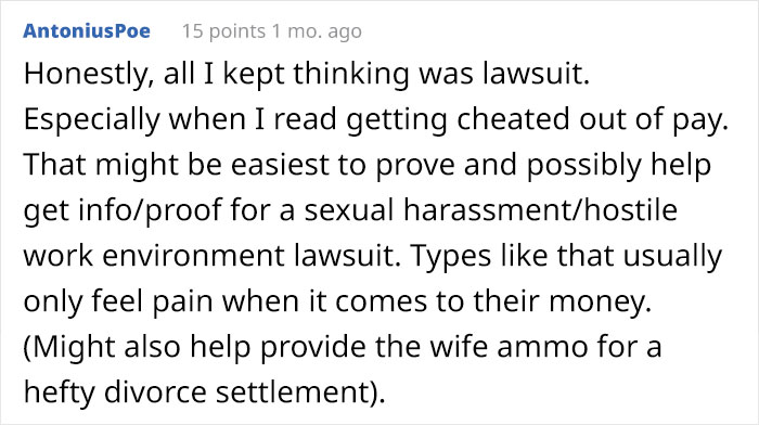 "Women Are Designed To Serve And Obey": Sexist Boss Gets What He Deserves When Employee Humiliates Him In Front Of The CEO "Women Are Designed To Serve And Obey": Sexist Boss Gets What He Deserves When Employee Humiliates Him In Front Of The CEO