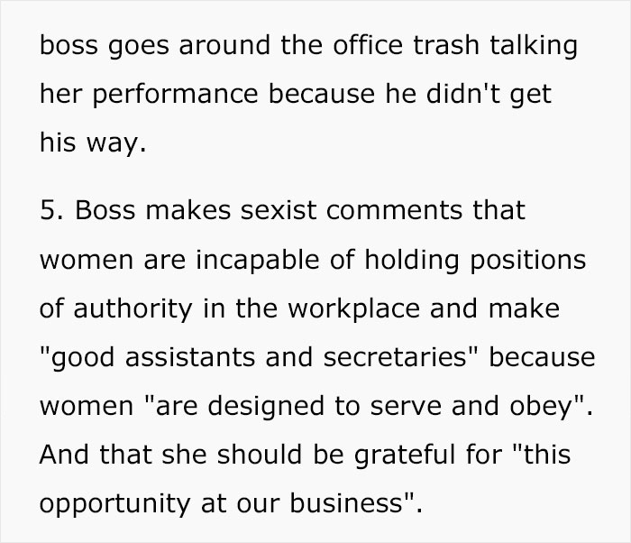 "Women Are Designed To Serve And Obey": Sexist Boss Gets What He Deserves When Employee Humiliates Him In Front Of The CEO "Women Are Designed To Serve And Obey": Sexist Boss Gets What He Deserves When Employee Humiliates Him In Front Of The CEO