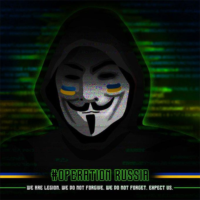 Multiple Russian News Sites Are Being Hacked By Anonymous