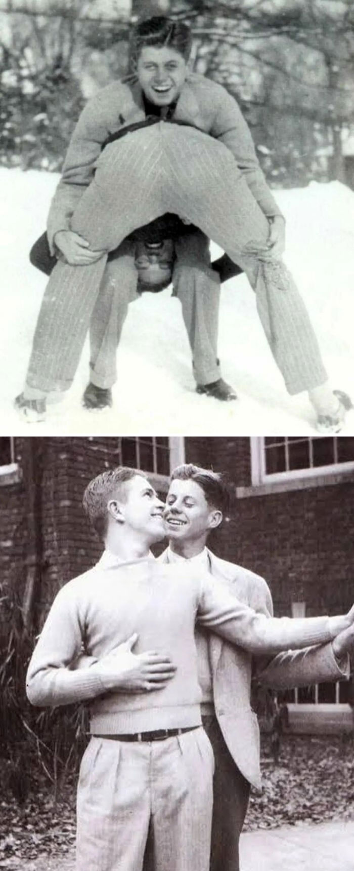 Wholesome Pictures Of Young Jfk Playing With His Best Friend Lem Billings Who Was Gay