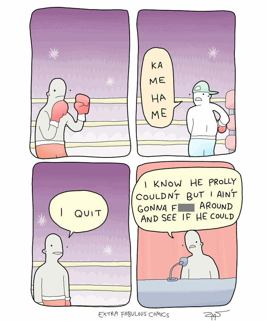 Dark Comics With Unexpected Endings From "Extra Fabulous Comics" (New Pics)