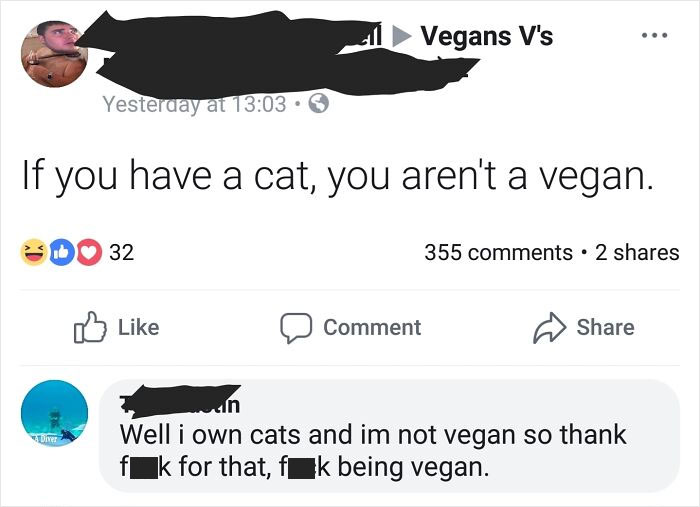 Vegan Gatekeeping