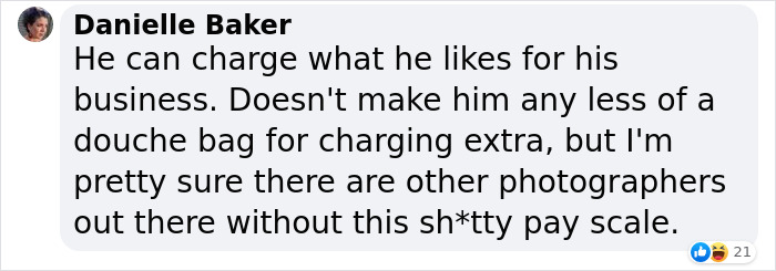 Photographer Charges $100 More For Plus-Size Models, Tries To Justify It Online But People Are Not Buying His Excuses Photographer Charges $100 More For Plus-Size Models, Tries To Justify It Online But People Are Not Buying His Excuses