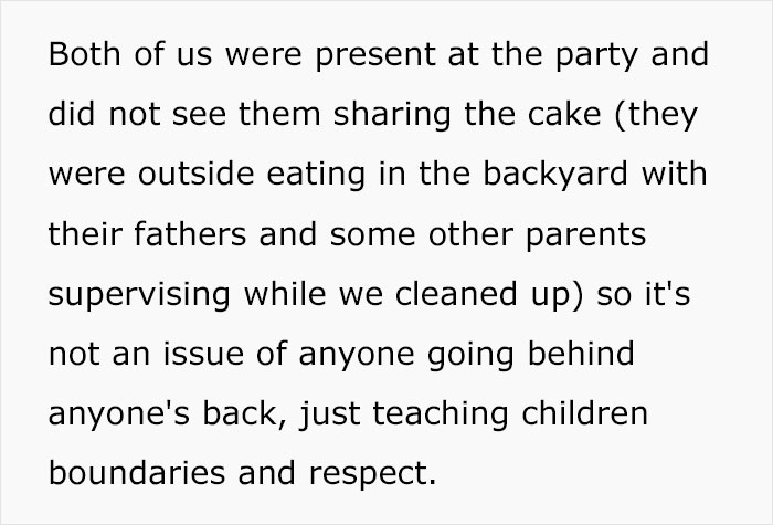 Mom Who Doesn’t Allow Her 8 Y.O. To Eat Cake Is Livid When She Finds Out His Friend Convinced Him To Eat It On His Birthday Mom Who Doesn’t Allow Her 8 Y.O. To Eat Cake Is Livid When She Finds Out His Friend Convinced Him To Eat It On His Birthday