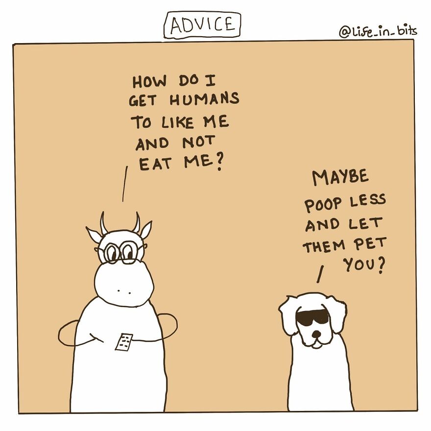 48 Minimalistic Comics About My Everyday Observations