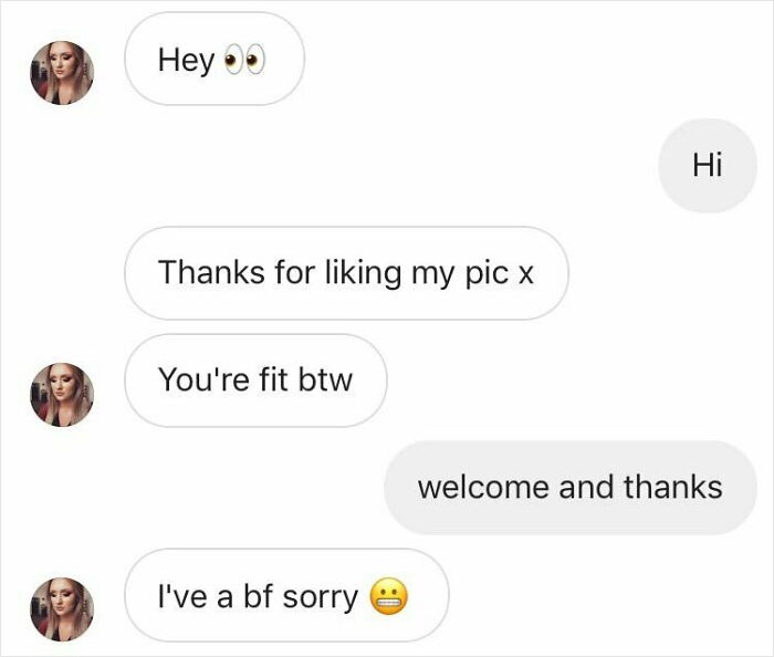 That Moment When He Doesn't Compliment You Back