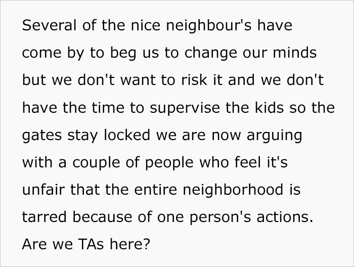 Couple Lets Neighbors' Kids Play In Their Backyard But Changes Their Mind After Neighborhood Karen Demands They Get Rid Of Their 2 Dogs Couple Lets Neighbors' Kids Play In Their Backyard But Changes Their Mind After Neighborhood Karen Demands They Get Rid Of Their 2 Dogs