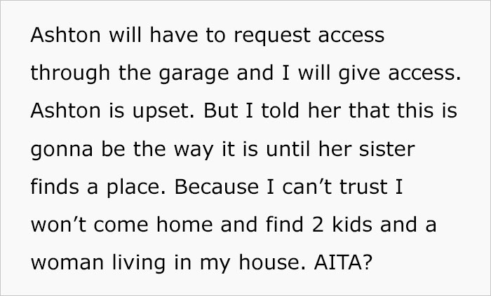 Man Asks If He’s Wrong For Not Allowing His Girlfriend’s 'Hot Mess' Sister With 2 Kids To Move In With Them