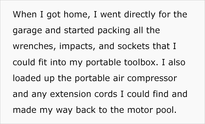 “Oh, It’s Not Your Job? It Is Now”: Guy Takes Pro Revenge On Uncooperative Mechanics By Disassembling A Vehicle And Making Them Reassemble It “Oh, It’s Not Your Job? It Is Now”: Guy Takes Pro Revenge On Uncooperative Mechanics By Disassembling A Vehicle And Making Them Reassemble It