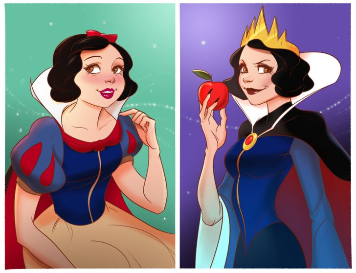 14 Disney Princesses Reimagined As Disney Villains