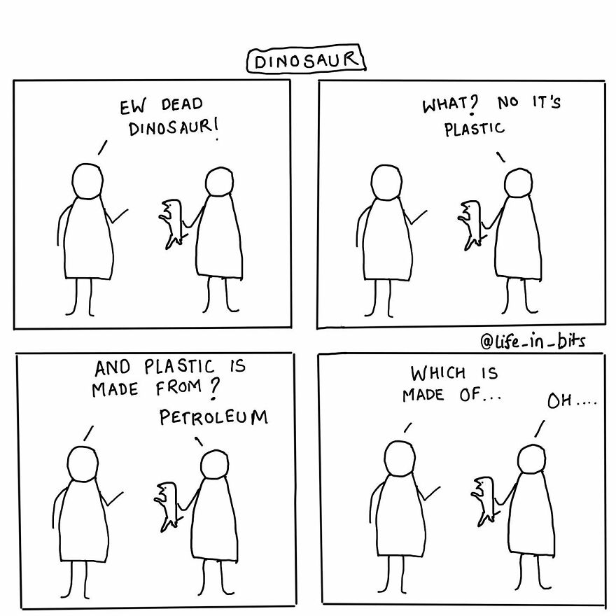 48 Minimalistic Comics About My Everyday Observations