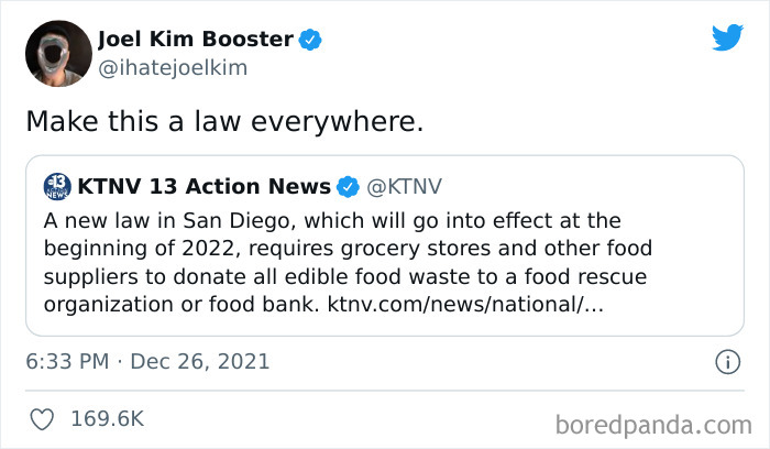 It’s About Time! Let’s Do This Everywhere. So Much Good Food Goes To Waste In The U.S