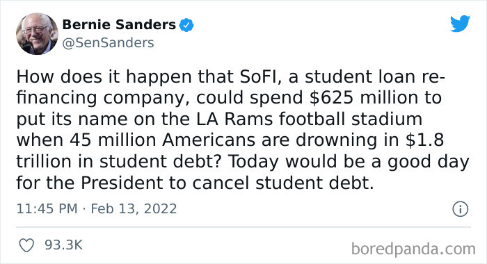 Bernie Making Good Use Of Super Bowl