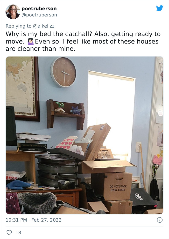 Mom Asked Parents To Post Honest And Unstaged Pictures Of Their Rooms, 33 People Deliver Mom Asked Parents To Post Honest And Unstaged Pictures Of Their Rooms, 33 People Deliver
