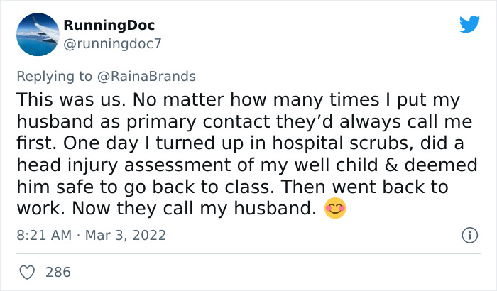 Daycare Keeps Calling The Mom Instead Of The Dad When They Need Something, So She Calls Them Out Daycare Keeps Calling The Mom Instead Of The Dad When They Need Something, So She Calls Them Out