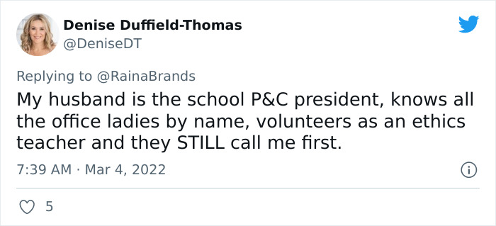 Daycare Keeps Calling The Mom Instead Of The Dad When They Need Something, So She Calls Them Out Daycare Keeps Calling The Mom Instead Of The Dad When They Need Something, So She Calls Them Out