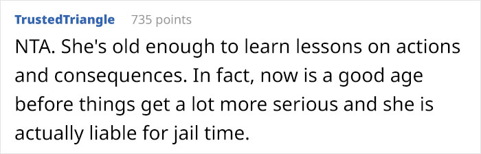 “AITA For Refusing To ‘See Other Options’ For A Girl And Pressing Charges For What She Did To My Son’s Car?” “AITA For Refusing To ‘See Other Options’ For A Girl And Pressing Charges For What She Did To My Son’s Car?”