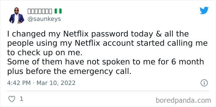 I Changed My Netflix Password