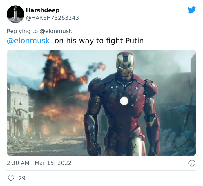People Online Are Either Loving Or Hating Elon Musk Right Now For Inviting Putin To A Duel To Win Ukraine And Posting Memes People Online Are Either Loving Or Hating Elon Musk Right Now For Inviting Putin To A Duel To Win Ukraine And Posting Memes