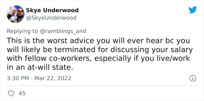 Person Tweets How They Helped Coworker Renegotiate Their Contract After Finding Out They Earn 20% Less, Sparks Debates On Twitter Person Tweets How They Helped Coworker Renegotiate Their Contract After Finding Out They Earn 20% Less, Sparks Debates On Twitter