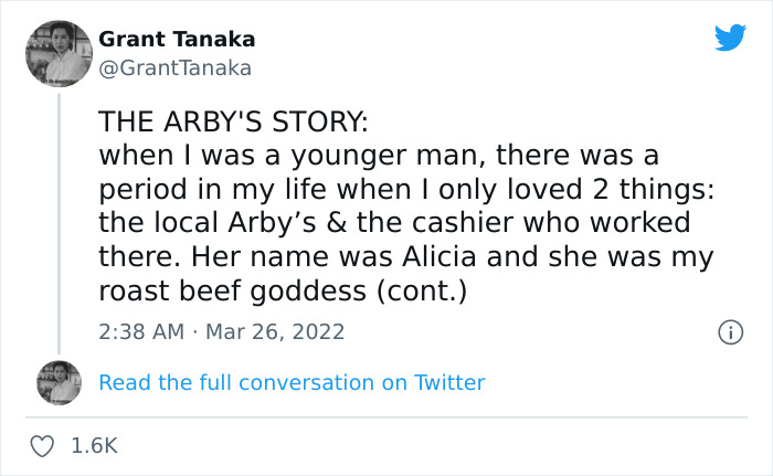 Guy With An Outstanding Sense Of Humor Recalls The Time He Got His Heart Broken By An Arby’s Employee Guy With An Outstanding Sense Of Humor Recalls The Time He Got His Heart Broken By An Arby’s Employee