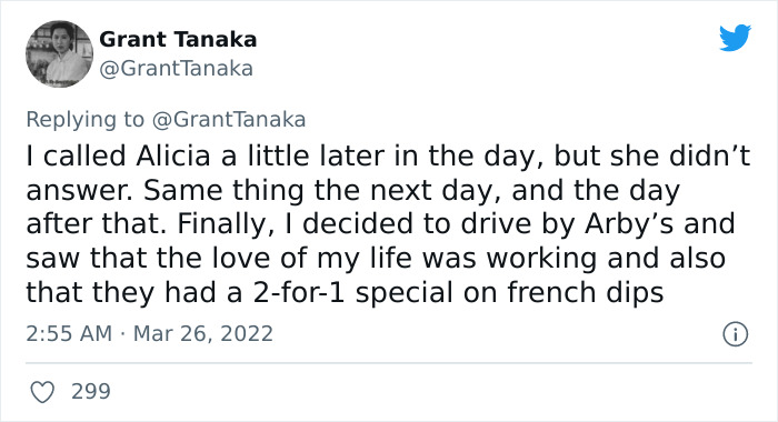 Guy With An Outstanding Sense Of Humor Recalls The Time He Got His Heart Broken By An Arby’s Employee Guy With An Outstanding Sense Of Humor Recalls The Time He Got His Heart Broken By An Arby’s Employee