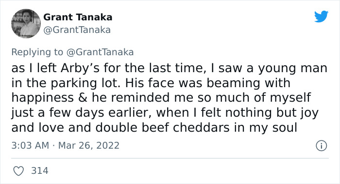 Guy With An Outstanding Sense Of Humor Recalls The Time He Got His Heart Broken By An Arby’s Employee Guy With An Outstanding Sense Of Humor Recalls The Time He Got His Heart Broken By An Arby’s Employee