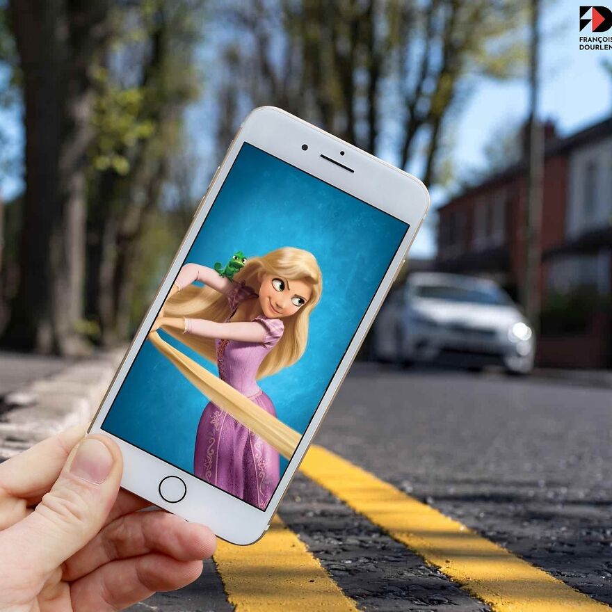 I Insert Iconic Characters Into Real Life Situations Using My iPhone (New Pics)