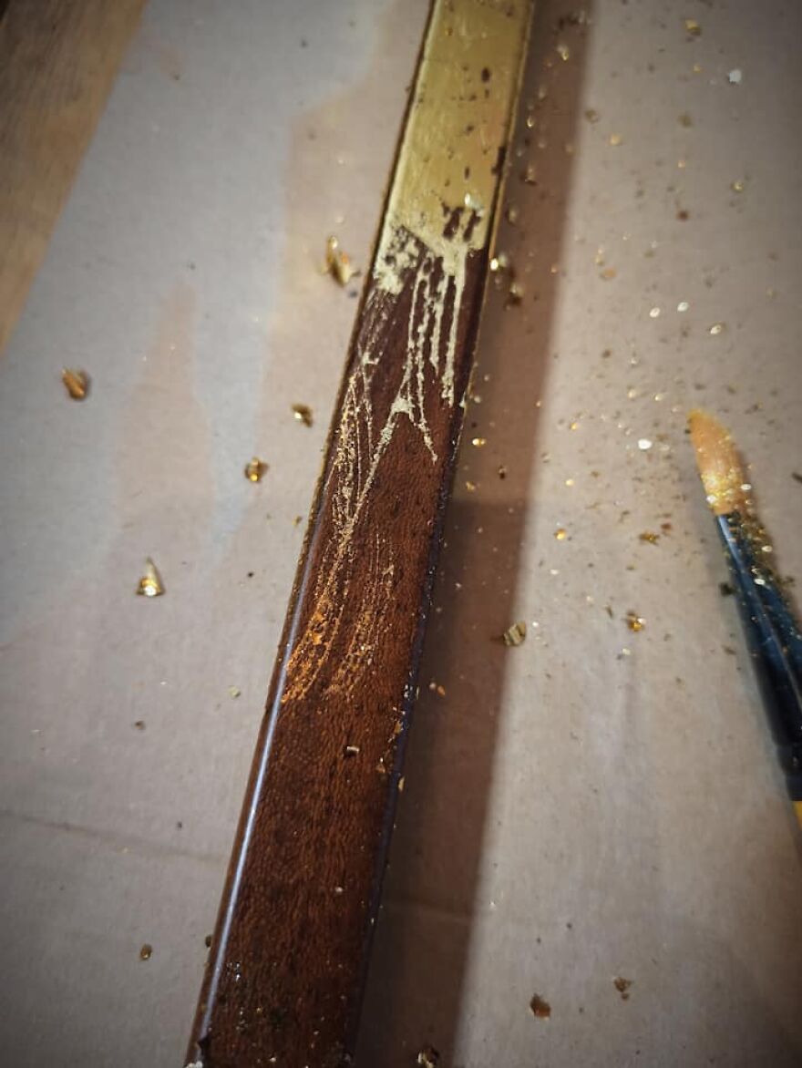 I Love To Add The Gold Touch To My Art I Love To Add The Gold Touch To My Art