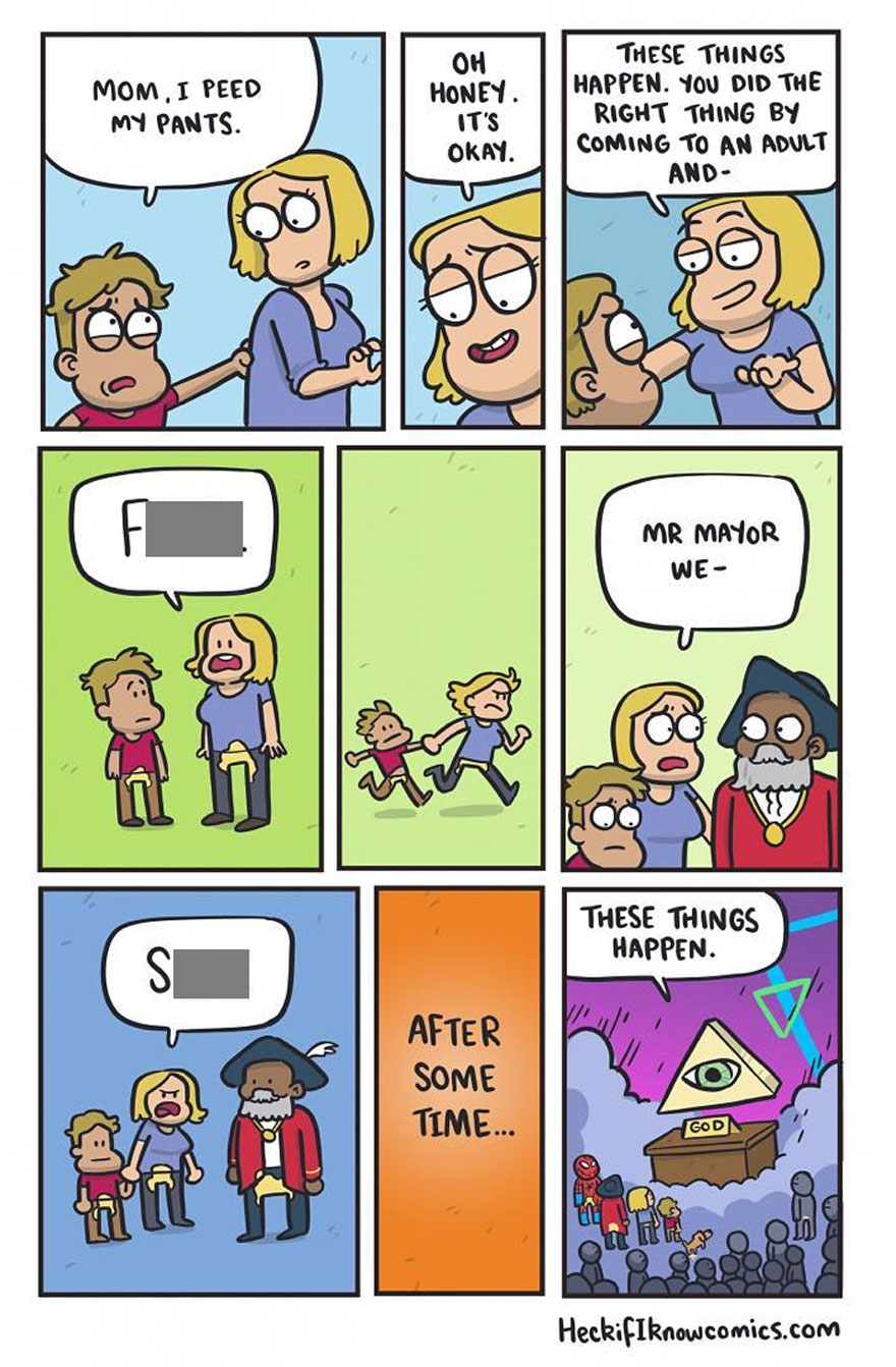 Artist Shows In Hilarious Comics The Absurdity Of Our Lives