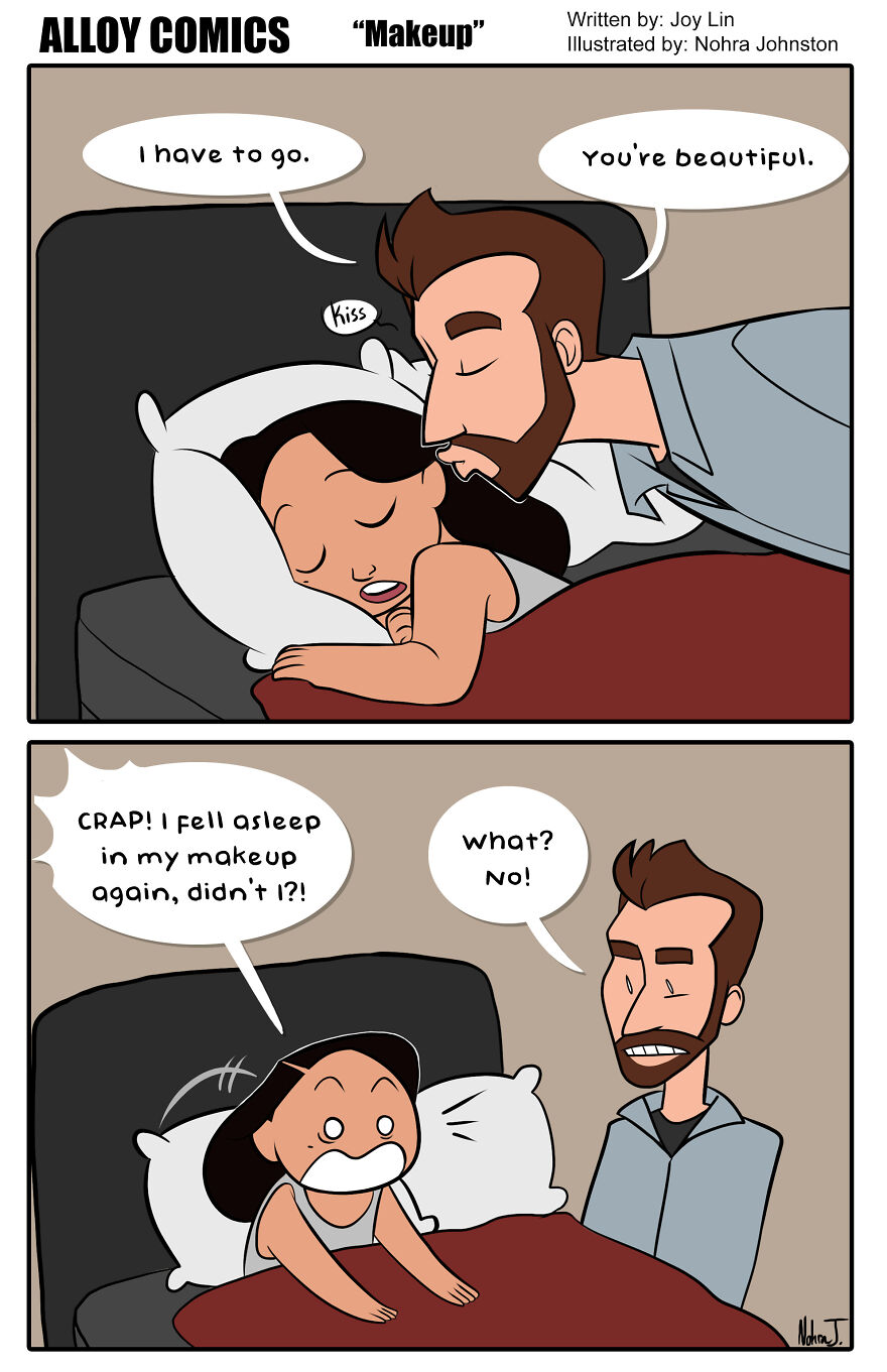 I Capture My Marriage And Parenting Problems In 50 Honest Comics (New Pics)