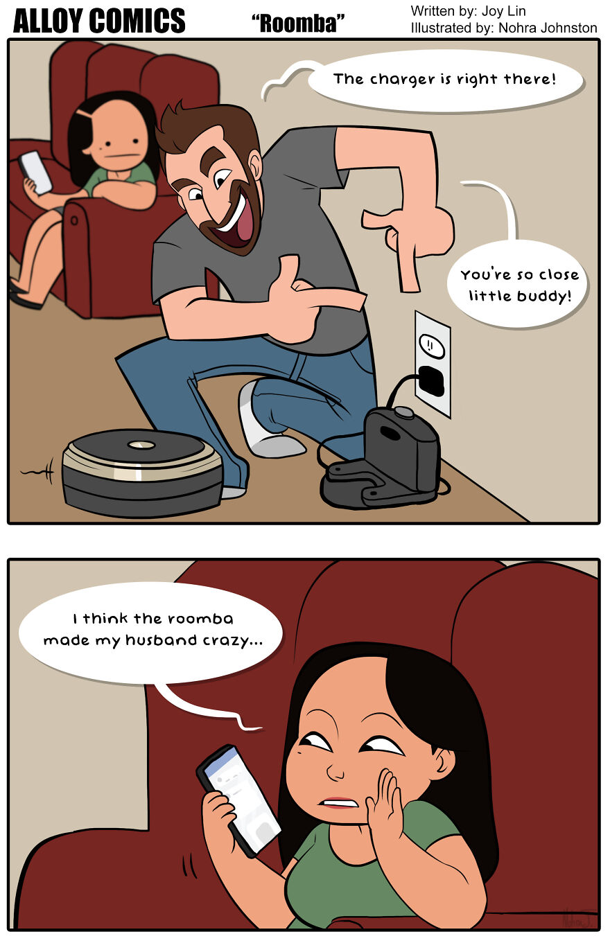 I Capture My Marriage And Parenting Problems In 50 Honest Comics (New Pics)