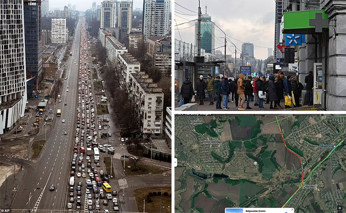 Google Maps Disables Live Traffic Data In Ukraine That Reveals How Busy Places Are A Day After Government Orders Road Signs To Be Removed To Confuse Russian Forces