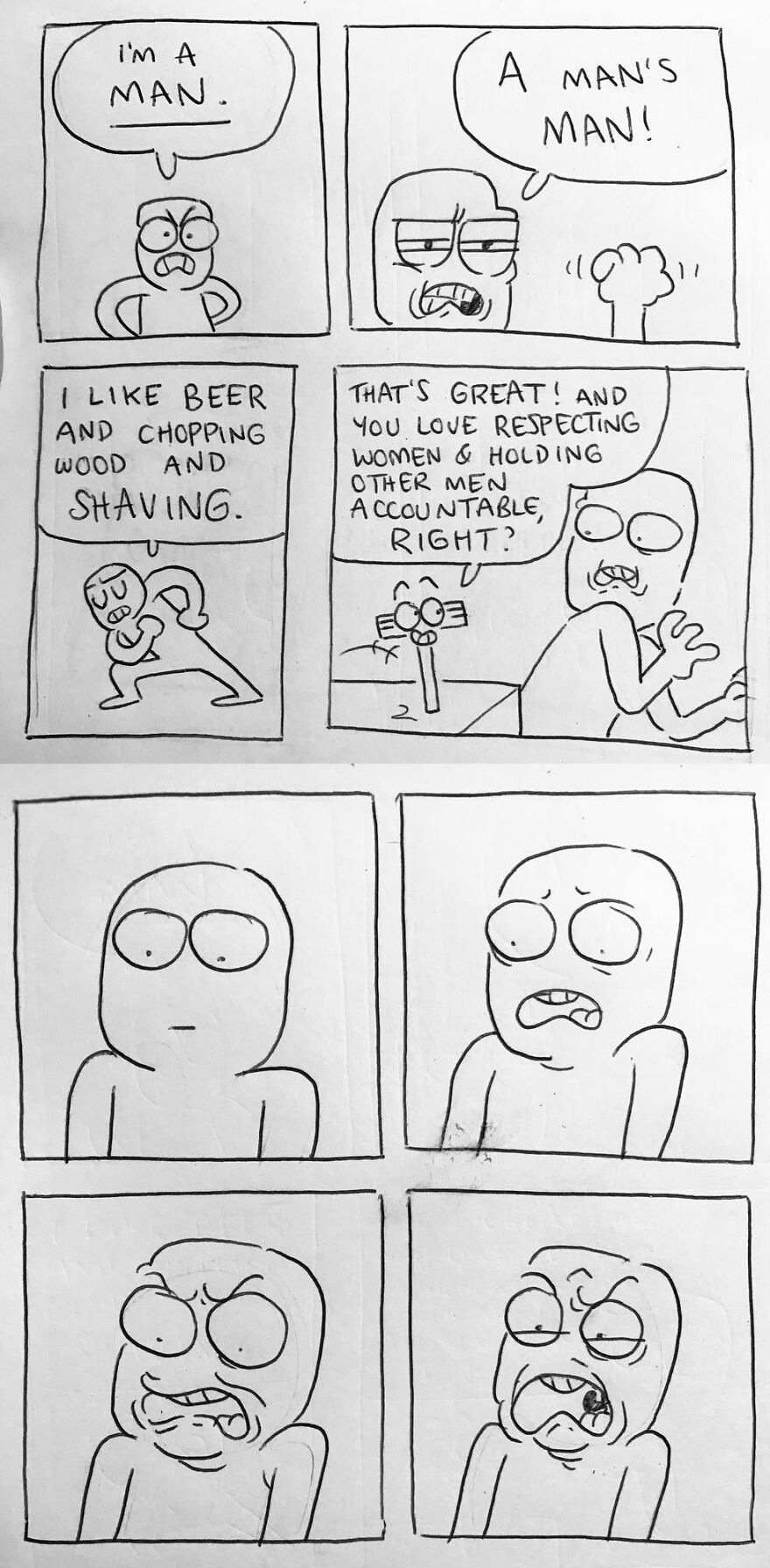 Artist Shows In Hilarious Comics The Absurdity Of Our Lives