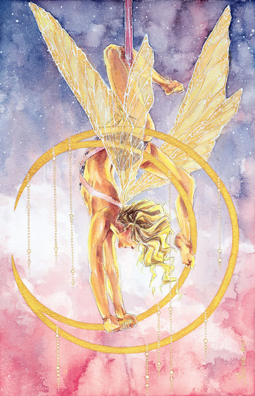 I Love To Add The Gold Touch To My Art I Love To Add The Gold Touch To My Art