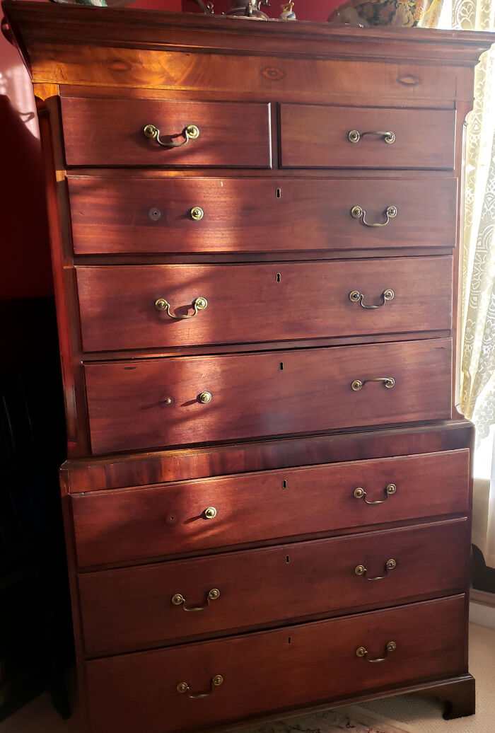 Late 1500s/Early 1600s Chest On Chest Passed Down In The Family