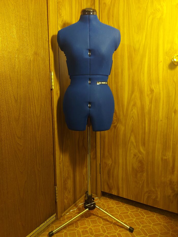 Adjustable Dress Form (For Fitting & Sewing Clothes), Like New, For $20