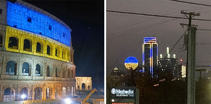 Cities Around The World Are Showing Solidarity