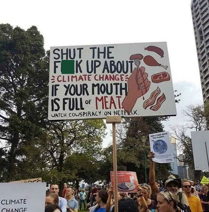 Only Vegans Can Care About Climate Change