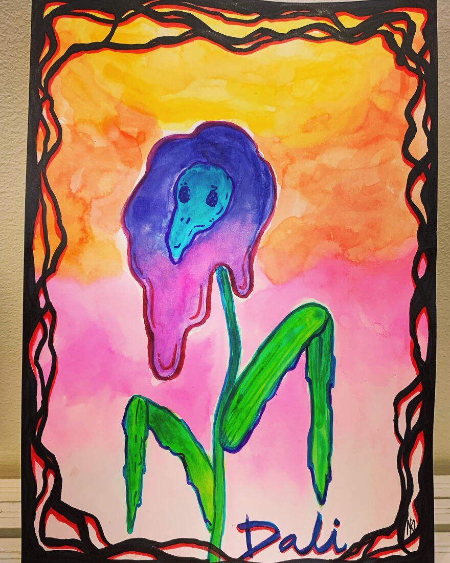 I Drew A Flower Every Day For A Year, And Here Are 40 Of My Best Works