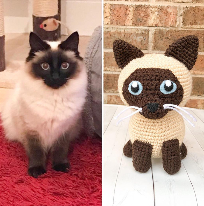 I Turn People's Dogs Into Smaller Crocheted Versions Of Them