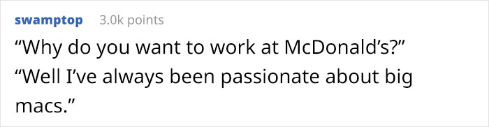 14 Times People Were Shocked By How Ridiculously Formal Minimum Wage Job Interviews Were, And Opposite Stories 14 Times People Were Shocked By How Ridiculously Formal Minimum Wage Job Interviews Were, And Opposite Stories