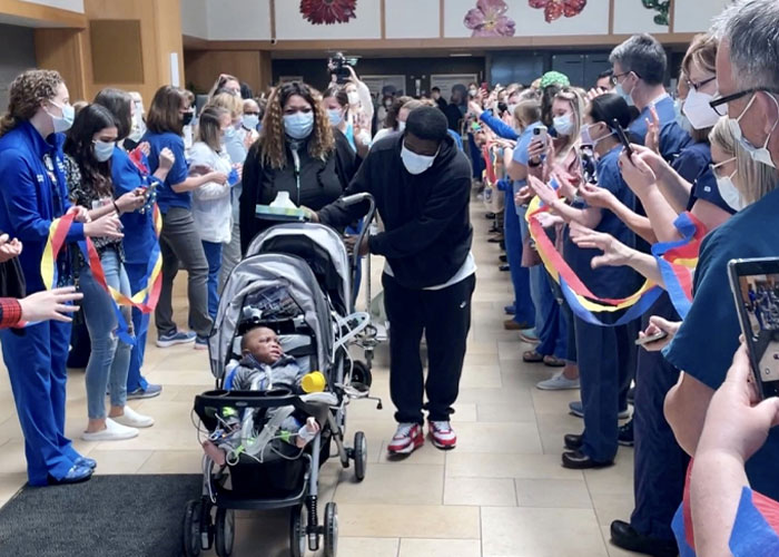 “My Baby Really Made It!”: Mother Rejoices As Her Premature Baby Is Finally Discharged From Hospital After 460 Days In NICU “My Baby Really Made It!”: Mother Rejoices As Her Premature Baby Is Finally Discharged From Hospital After 460 Days In NICU