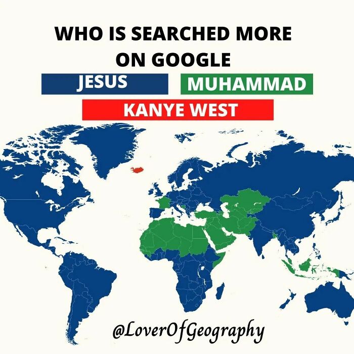 This Post Shows Which One Was Searched More In 2021 In Each Country