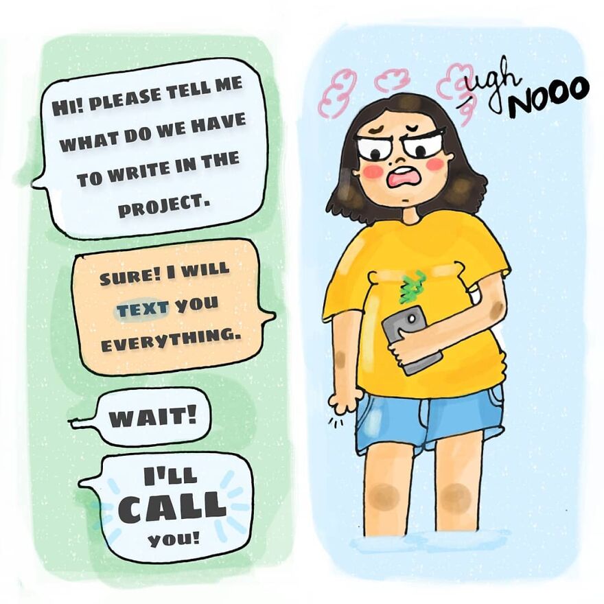 30 New Hilarious Comics About The Struggle Of A Girl That Is Totally Relatable