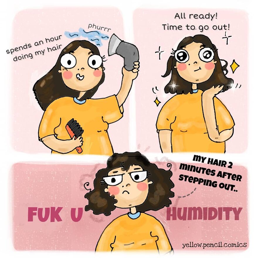 30 New Hilarious Comics About The Struggle Of A Girl That Is Totally Relatable