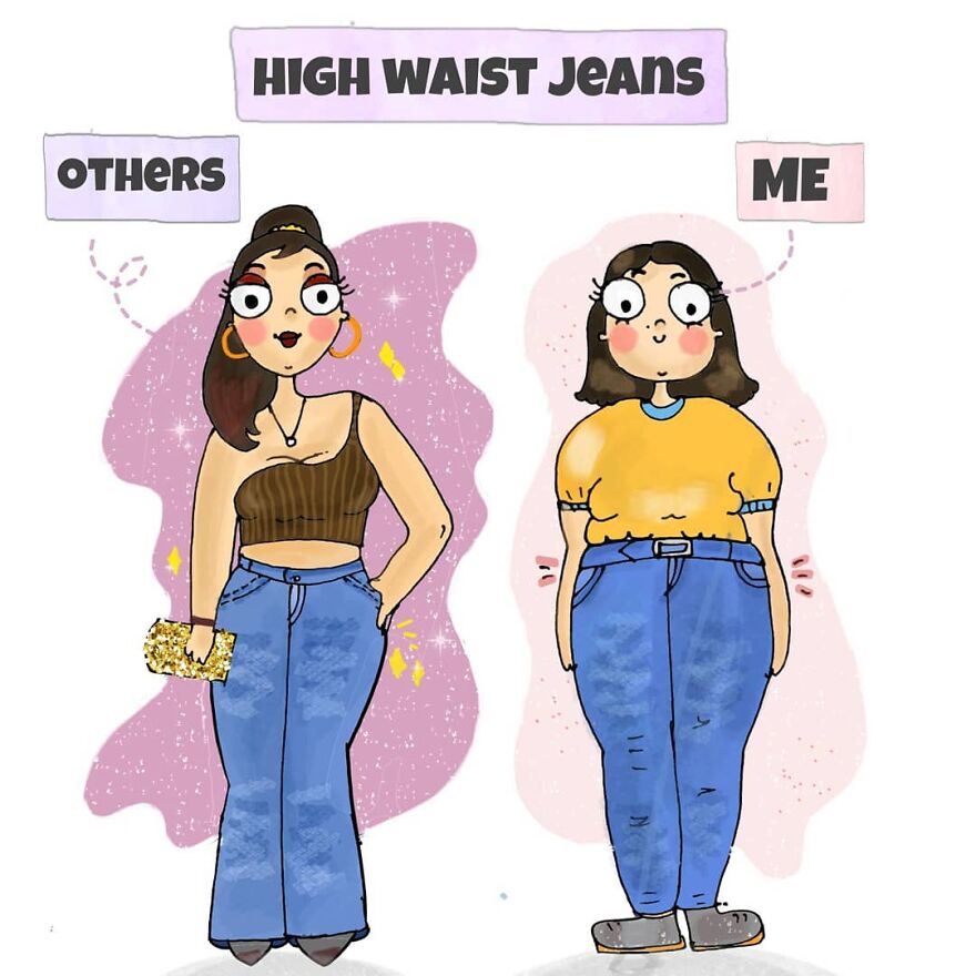 30 New Hilarious Comics About The Struggle Of A Girl That Is Totally Relatable